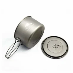 LIGHT Titanium 700ml D115mm Pot Pots And Pans