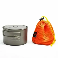 LIGHT Titanium 700ml D115mm Pot Pots And Pans