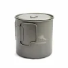 Sale LIGHT Titanium 650ml Pot Pots And Pans