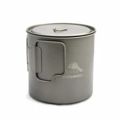 Sale LIGHT Titanium 650ml Pot Pots And Pans