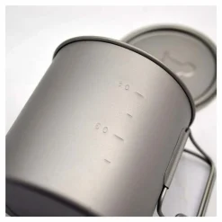 Sale LIGHT Titanium 650ml Pot Pots And Pans
