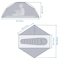 Lunar Orbiter Tent One Person Tents