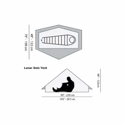 Clearance Lunar Solo Tent One Person Tents