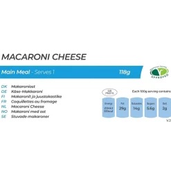 Hot Macaroni Cheese Main Meals