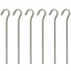 Outlet Mild Steel Round Wire Skewers 18cm - 6 Pack Tent Accessories
