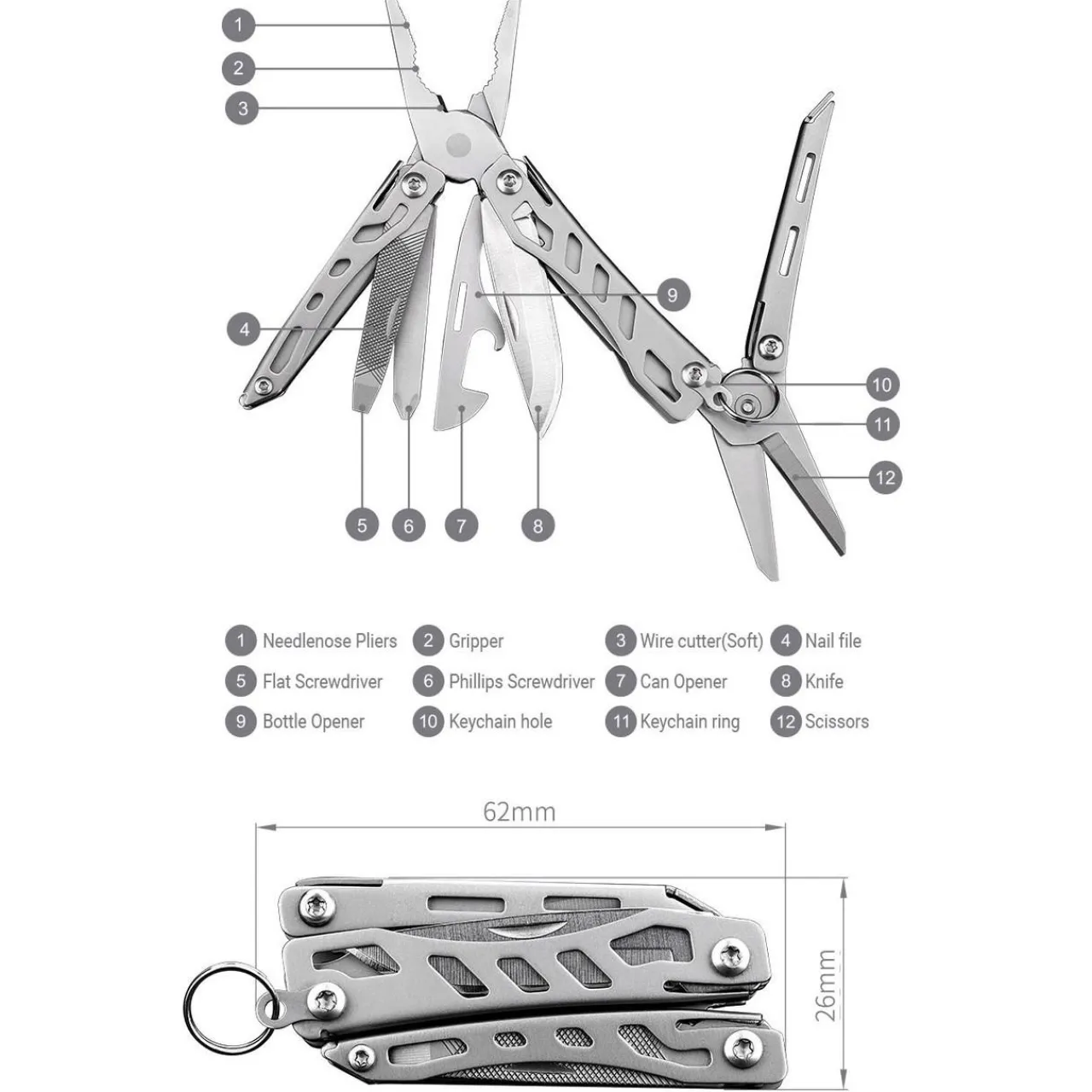Hot Mini Flagship Multi Tool Pocket Knives & Tools