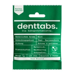 Clearance Mint Toothpaste Tablets with Fluoride - 125 Pack Other Washroom|Washroom Accessories