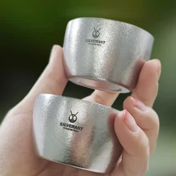 Discount 50ml Titanium Shot Glass Cups Mugs Plates & Bowls
