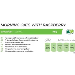 Sale Morning Oats with Raspberry Breakfasts