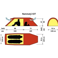 Outlet Nammatj 2 GT Tent Two Person Tents