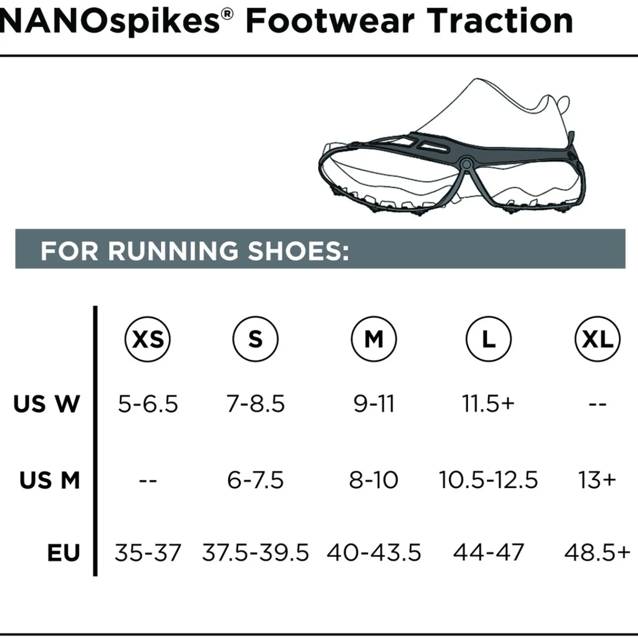 Outlet NANOspikes Footwear Traction Hardware