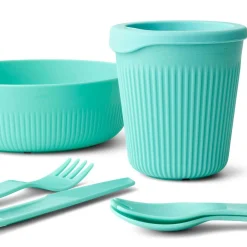 Hot Passage Dinnerware Set - 6 Piece Cutlery & Utensils|Cups Mugs Plates & Bowls