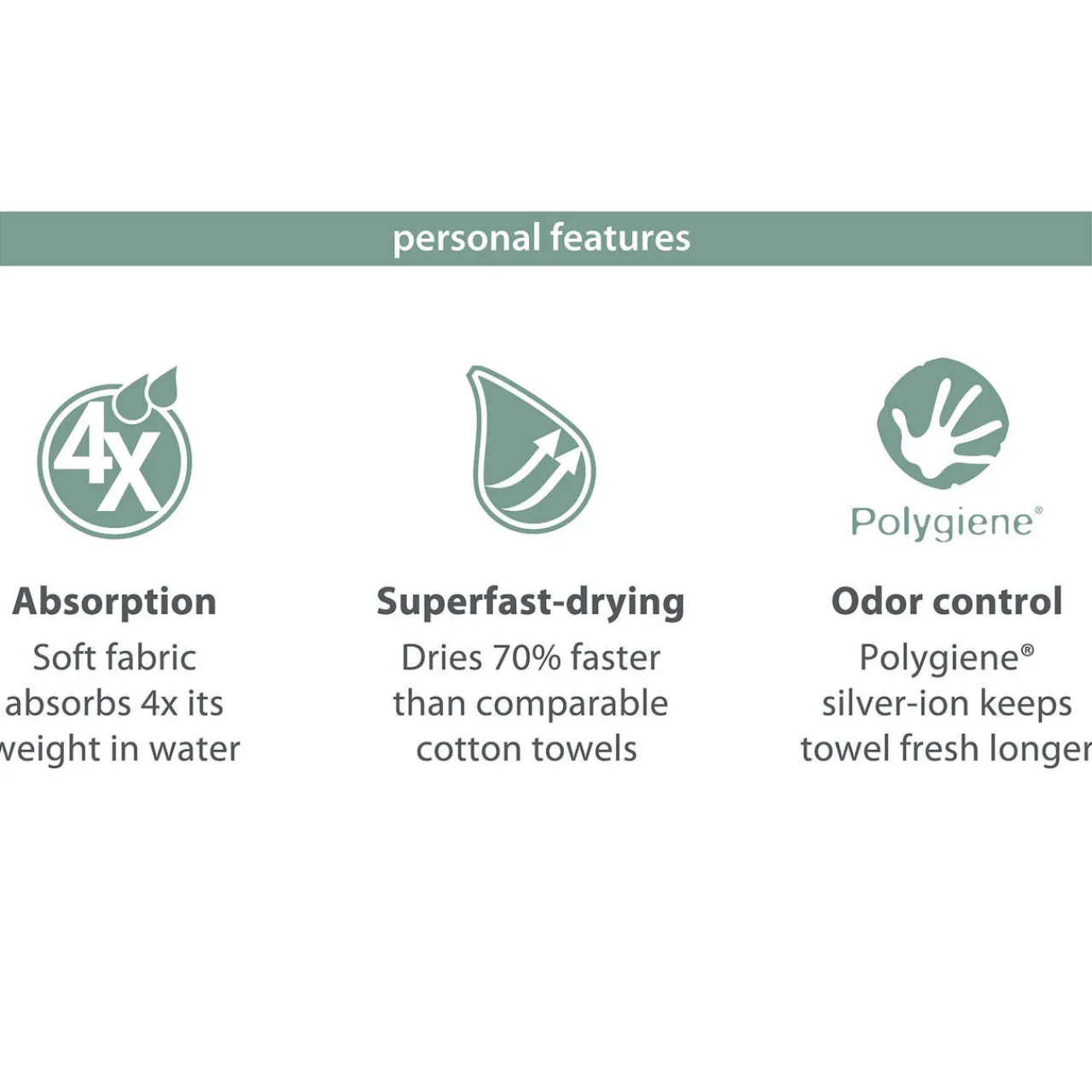 New Personal Towel Travel Towels|Towels