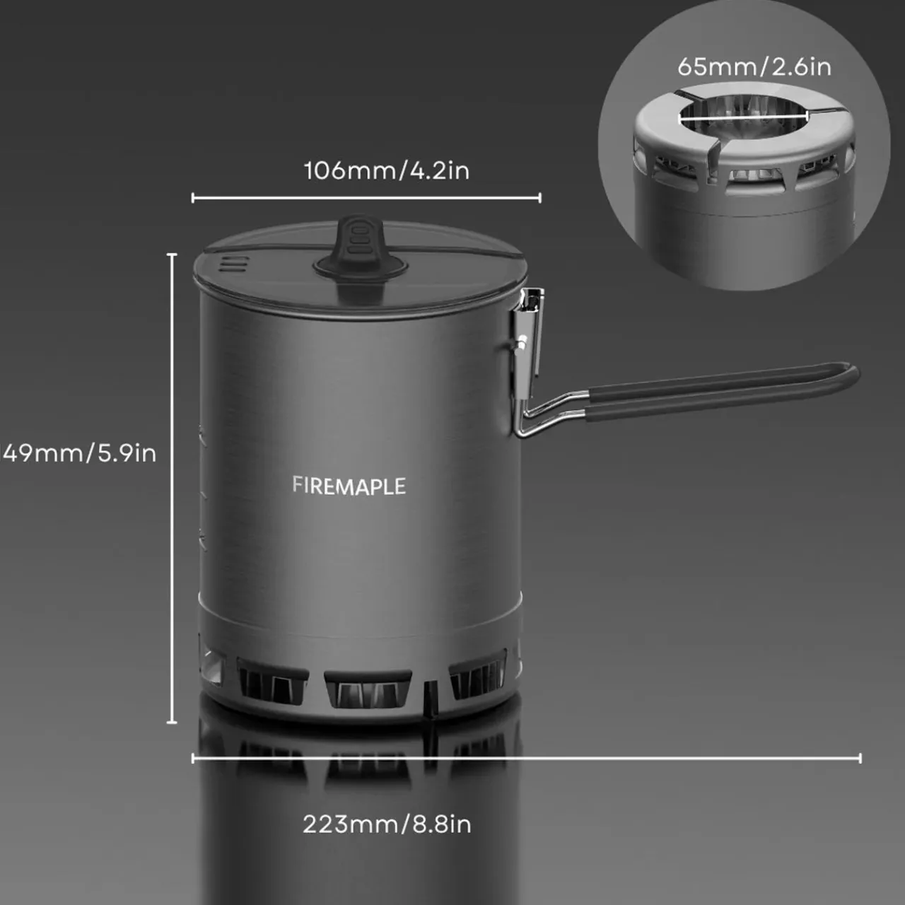 Best Petrel G3 Ultralight Pot 600ml with Heat Exchanger Pots And Pans