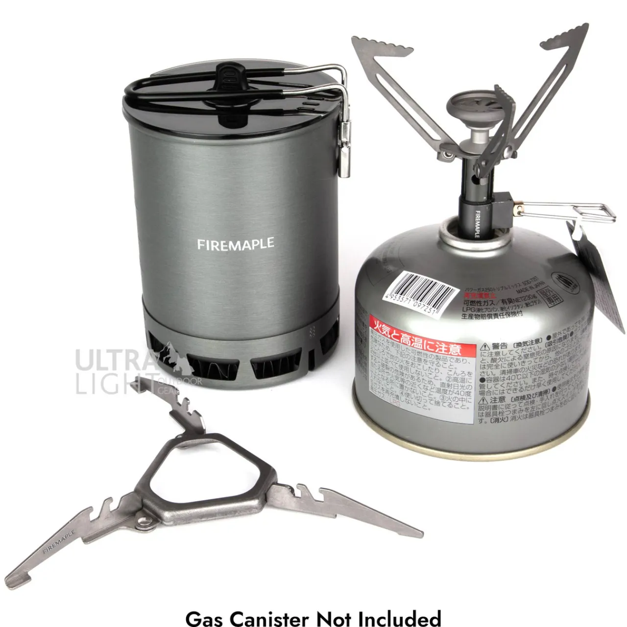 Discount Petrel Ultralight Cooking System with Hornet II Titanium Stove Gas Stoves