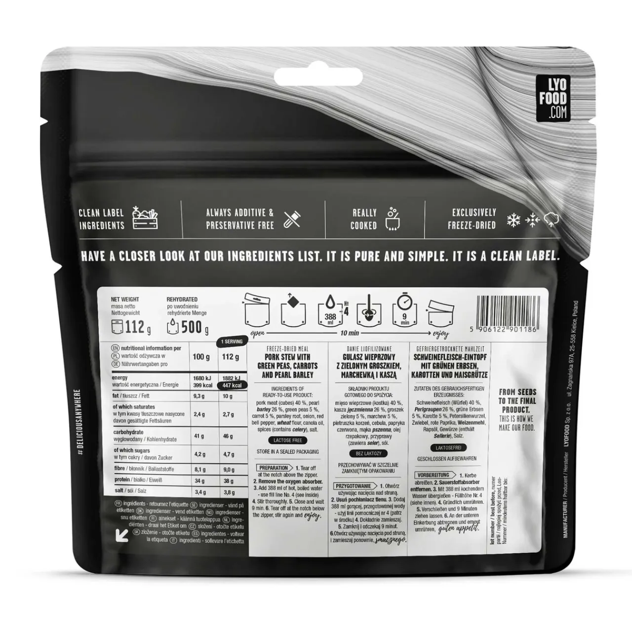 Hot Pork Stew (Big Pack) Main Meals