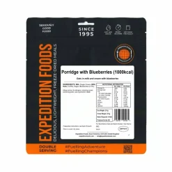 New Porridge with Blueberries (Double Serving) Breakfasts