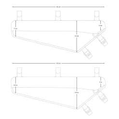 Outlet Racing Frame Pack 4L Bikepacking