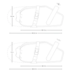 New Racing Saddle Pack 3L Bikepacking