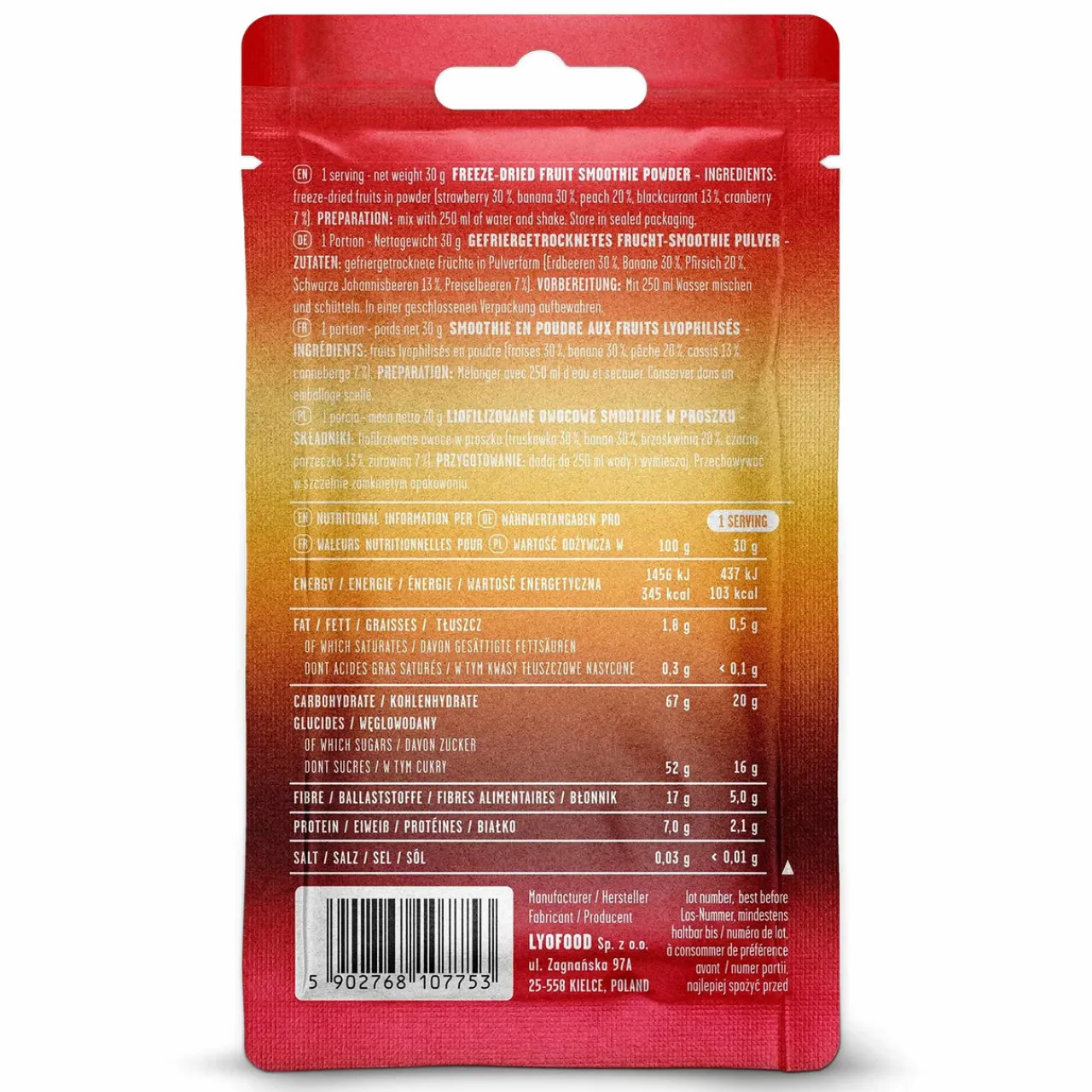 New Red Smoothie Hydration & Energy