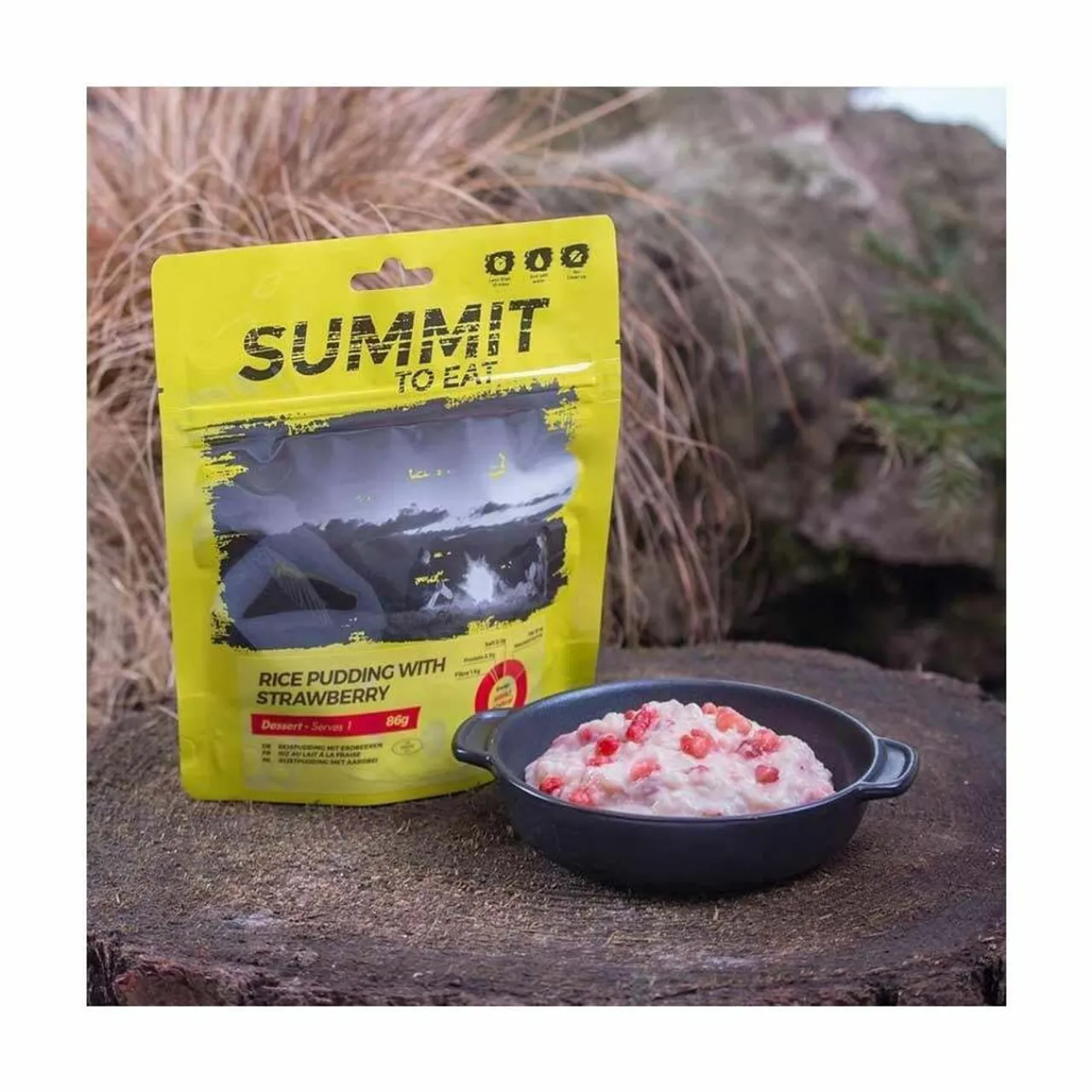 Outlet Rice Pudding with Strawberry Desserts