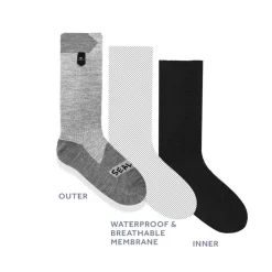 Sale Runton - Waterproof Cold Weather Mid Length Sock with Hydrostop - Past Season Women Socks|Socks