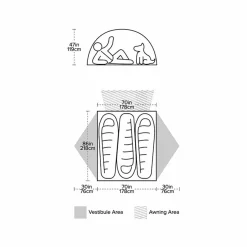 Sale Salt Creek SL 3 Tent Three+ Person Tents