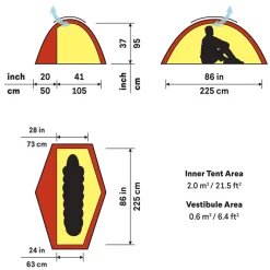 New Soulo BL 1 Person Tent One Person Tents