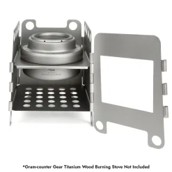 Outlet Spirit Volcano Titanium Alcohol Stove Meths & Solid Fuel Stoves