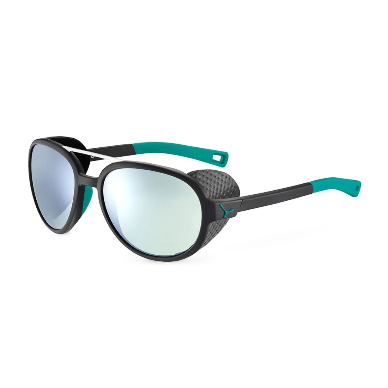 Online Summit Sunglasses with Vario Green Silver Cat 2-4 Lens Sunglasses