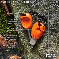Outlet Swedish FireSteel Scout 2-in-1 Stove Accessories & Spares