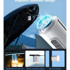 Tiny Pump 2X Outdoor Pump with Camping Lamp Sleeping Mat Accessories