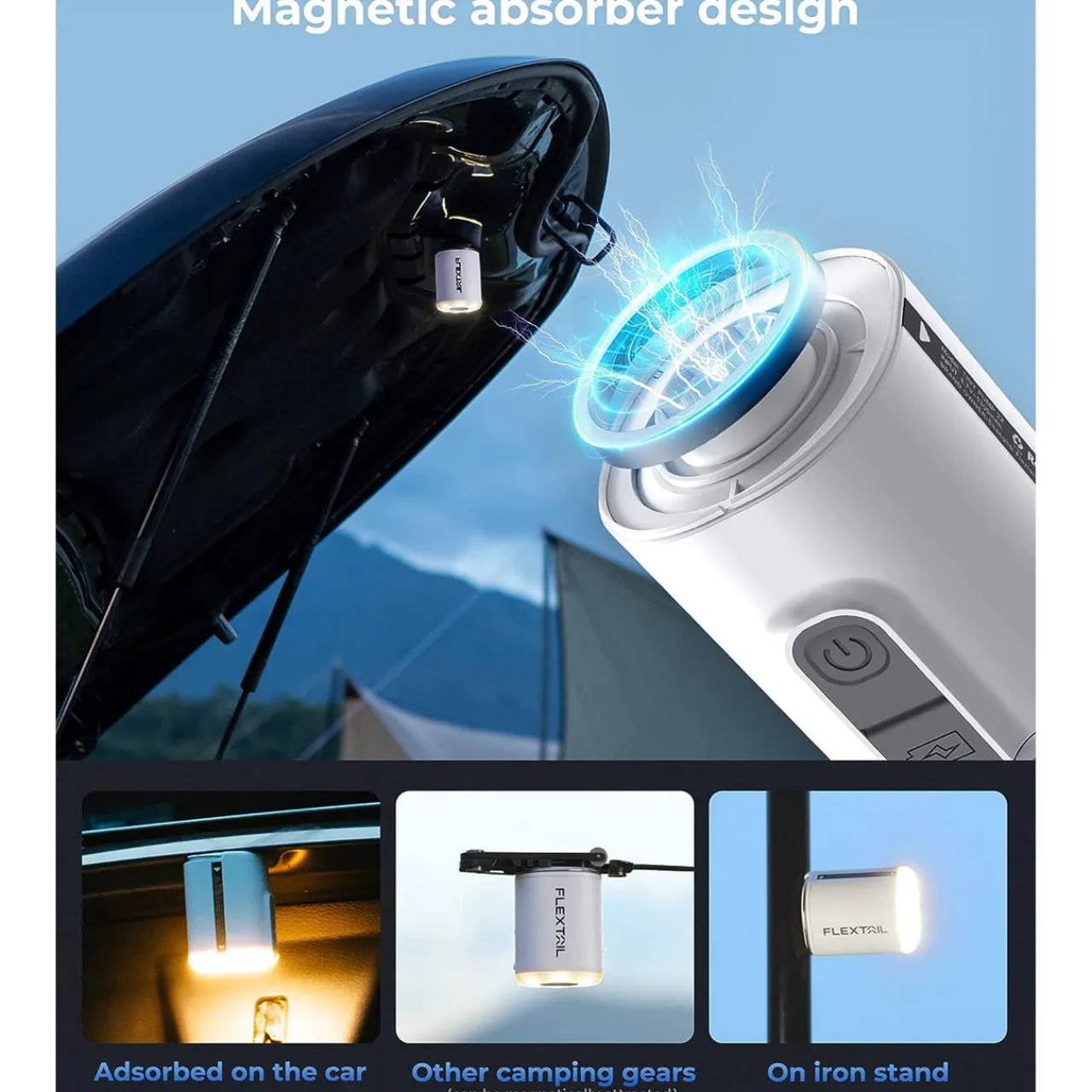 Tiny Pump 2X Outdoor Pump with Camping Lamp Sleeping Mat Accessories