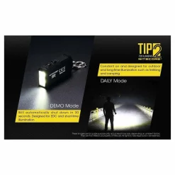 Outlet TIP 2 USB Rechargeable Light Hand Torches