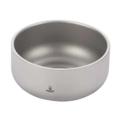 Online Titanium Backcountry Double Wall Bowl - 420ml Cups Mugs Plates & Bowls