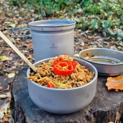 Online Titanium Backcountry Double Wall Bowl - 420ml Cups Mugs Plates & Bowls