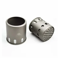 Discount Titanium Backpacking Wood Burning Stove - Small Meths & Solid Fuel Stoves
