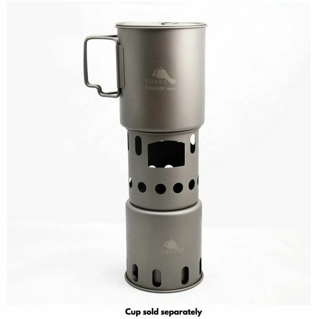 Discount Titanium Backpacking Wood Burning Stove - Small Meths & Solid Fuel Stoves