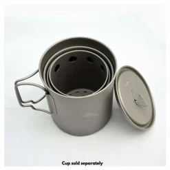 Discount Titanium Backpacking Wood Burning Stove - Small Meths & Solid Fuel Stoves