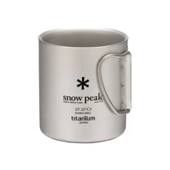 Titanium Double Wall 220 Mug Cups Mugs Plates & Bowls