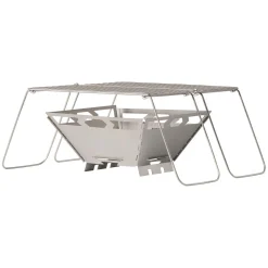 New Titanium Fire Box Grill - 2.0 Meths & Solid Fuel Stoves