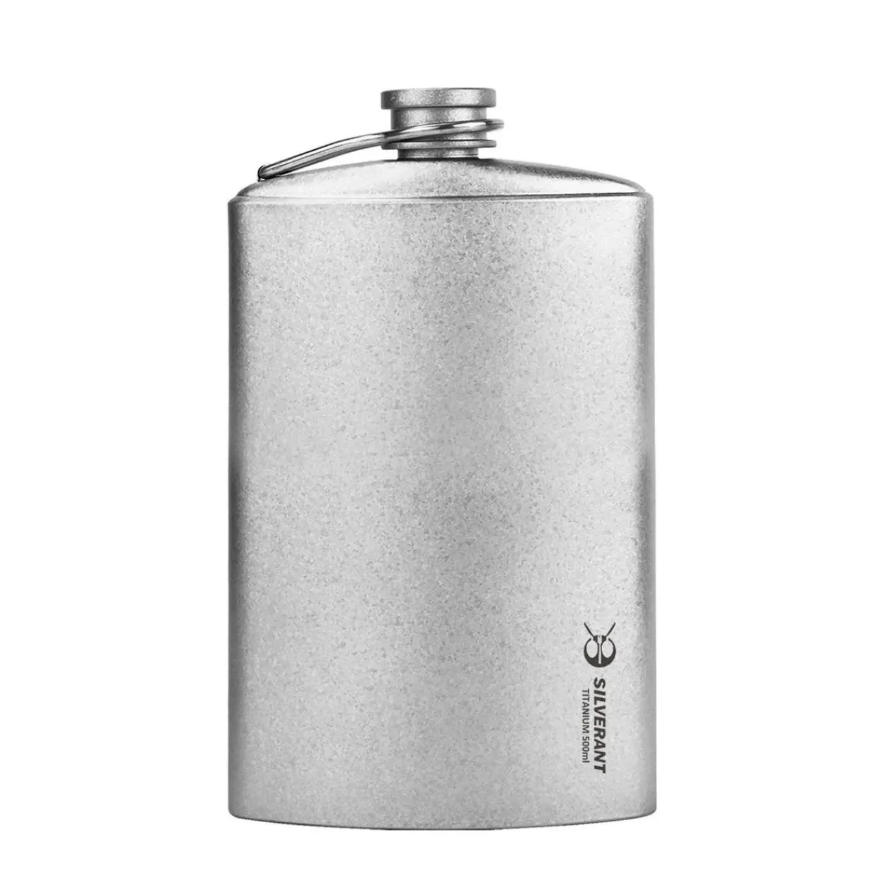 Hot Titanium Hip Flask & Funnel 500ml Water Bottles