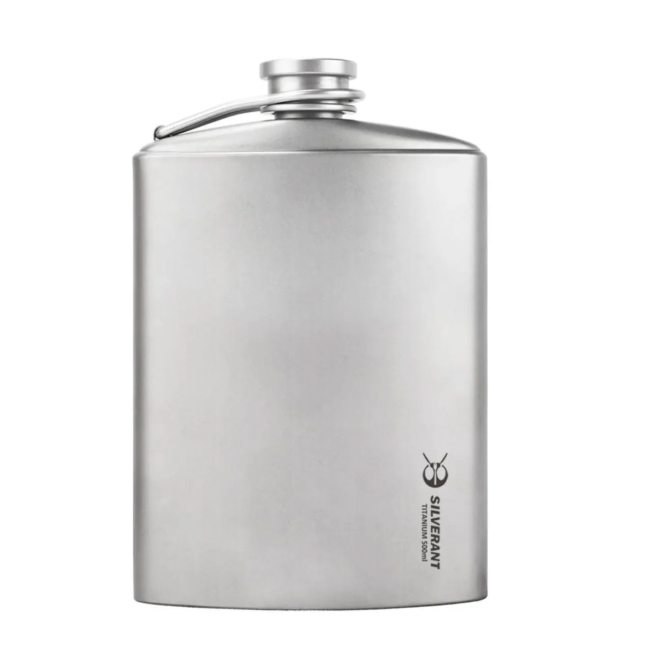 Hot Titanium Hip Flask & Funnel 500ml Water Bottles