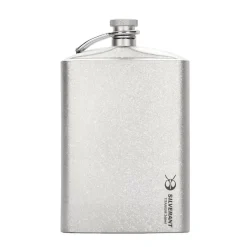 Hot Titanium Hip Flask & Funnel 248ml Water Bottles