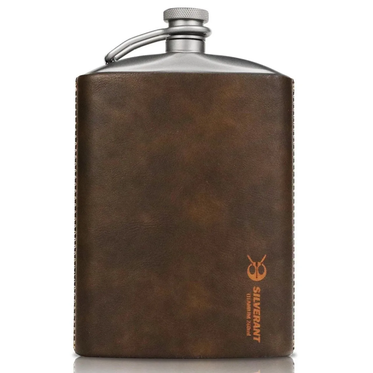 Hot Titanium Hip Flask & Funnel 248ml Water Bottles