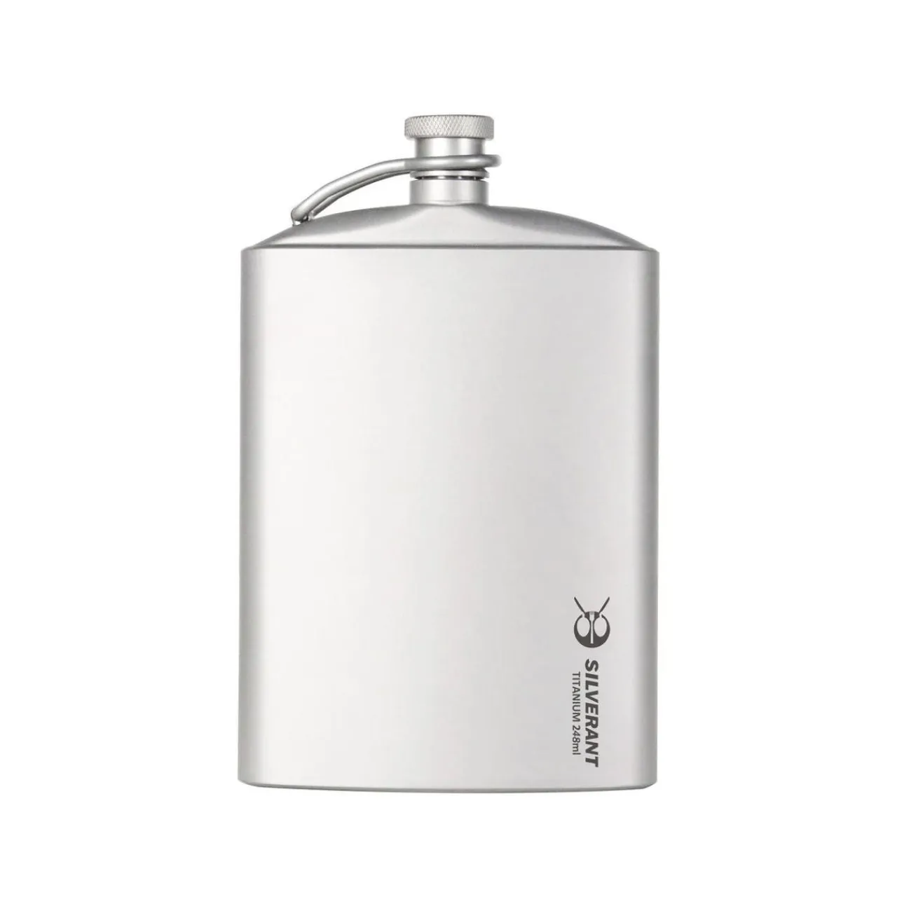 Hot Titanium Hip Flask & Funnel 248ml Water Bottles