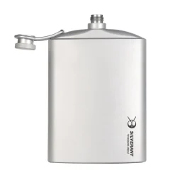 Hot Titanium Hip Flask & Funnel 248ml Water Bottles