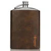 Online Titanium Hip Flask & Funnel 220ml Water Bottles