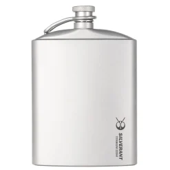 Online Titanium Hip Flask & Funnel 220ml Water Bottles