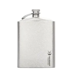 Online Titanium Hip Flask & Funnel 220ml Water Bottles